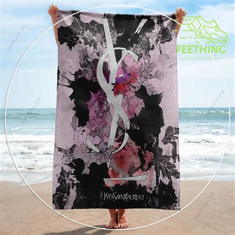 ysl beach towel